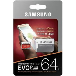 Tarjeta microSD Samsung EVO Plus 64GB