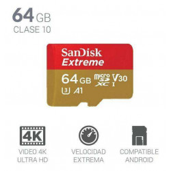 Tarjeta microSD SanDisk Extreme 64GB