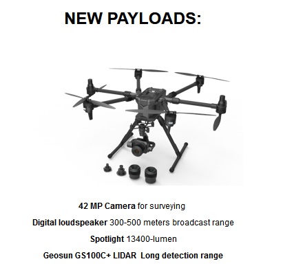 Yuneec H850 RTK - New Payloads