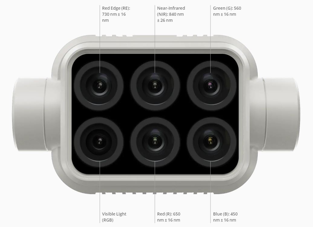 Camara Multiespectral DJI P4